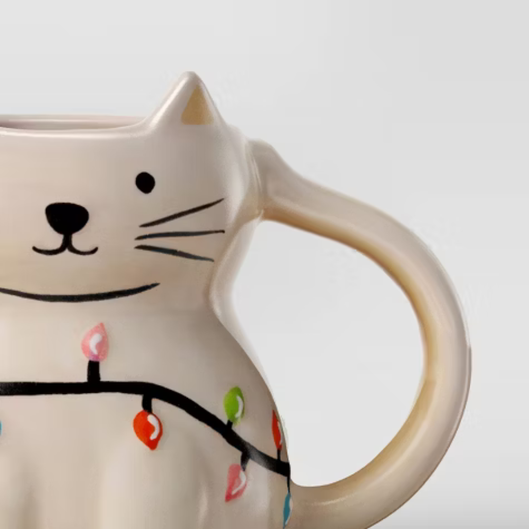 Taza Gatito Navideño