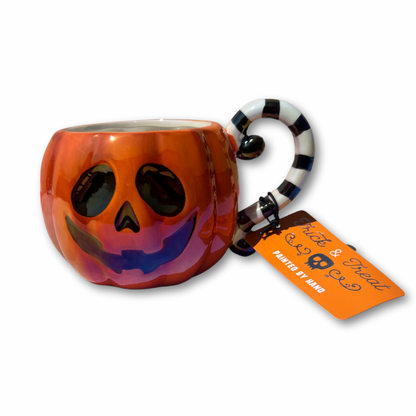 Taza Pumpkin pintada a mano