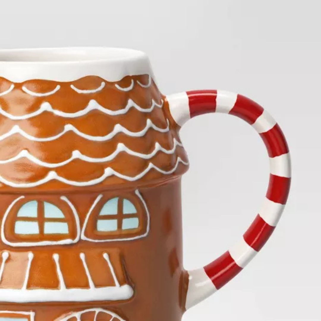 Taza Navideña Gingerbread House 19oz