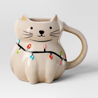 Taza Gatito Navideño