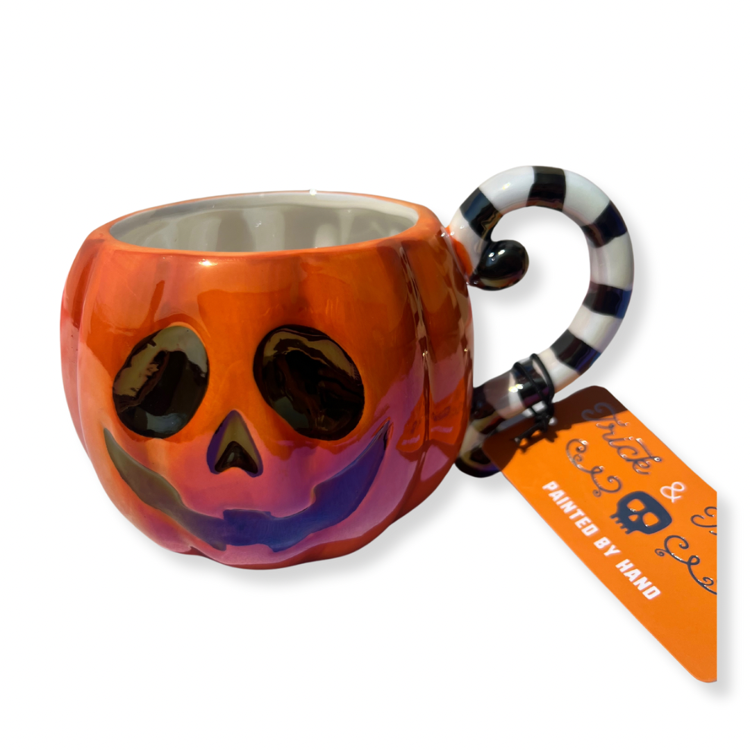 Taza Pumpkin pintada a mano