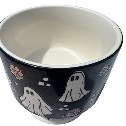 Goblin and Ghoul Halloween Ghost Bowl