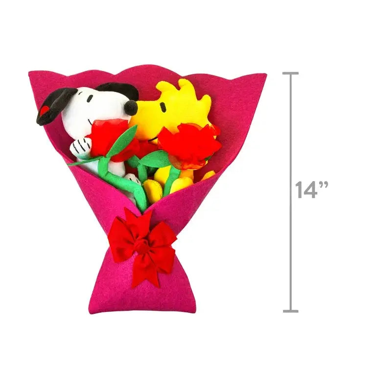 Bouquet de Snoopy y Woodstock Fur Friends Finds