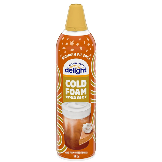 Cold foam Pumpkin Pie Spice International Delight