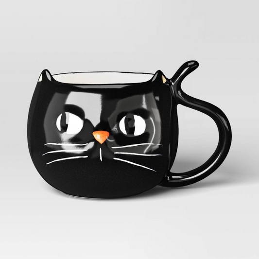 Taza Halloween Gato 15.5 fl oz