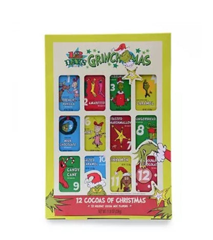 12 Cocoas Of Grinchmas Hot Chocolate Collection - Fur Friends Finds