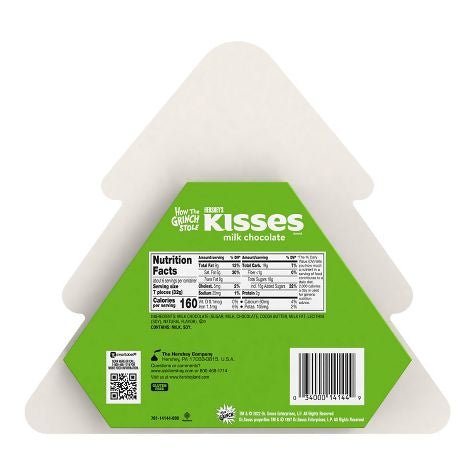 Hershey's Kisses Árbol Grinch chocolate con leche - Fur Friends Finds