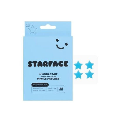 Hydro-Stars + Salicylic Acid Big Blue - Starface / Parches para granitos con ácido salicílico - Fur Friends Finds