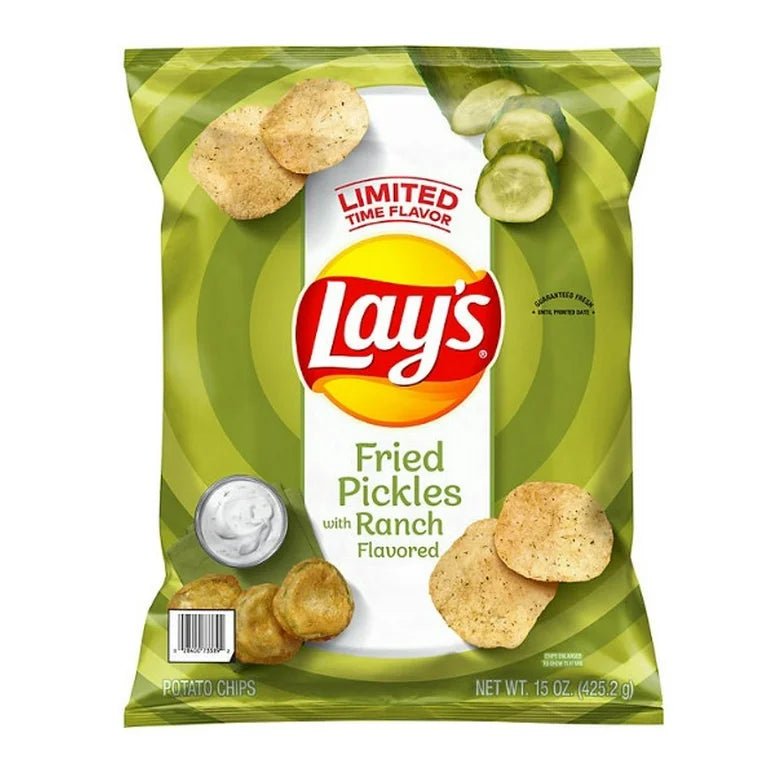 Lays sabor Fried Pickles & Ranch - Fur Friends Finds