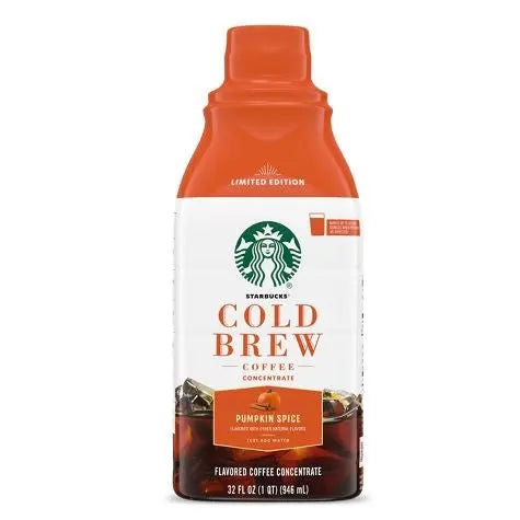 Starbucks Cold Brew Pumpkin Spice - Fur Friends Finds