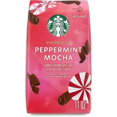 Starbucks Peppermint Mocha, Café molido - Fur Friends Finds