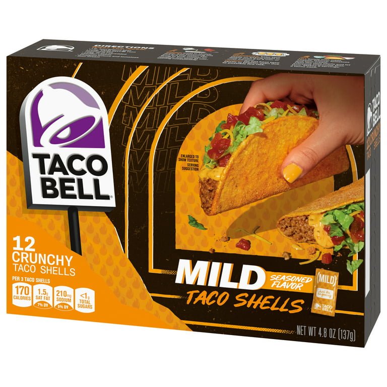 Taco Bell - MILD Taco Shells - Fur Friends Finds