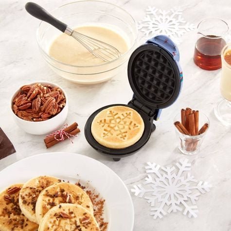 Waffle Maker Snowflakes - Fur Friends Finds